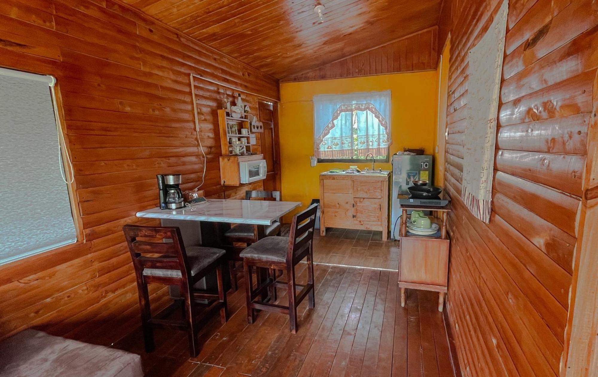 Cozy Woodcabin Santa María Exteriér fotografie